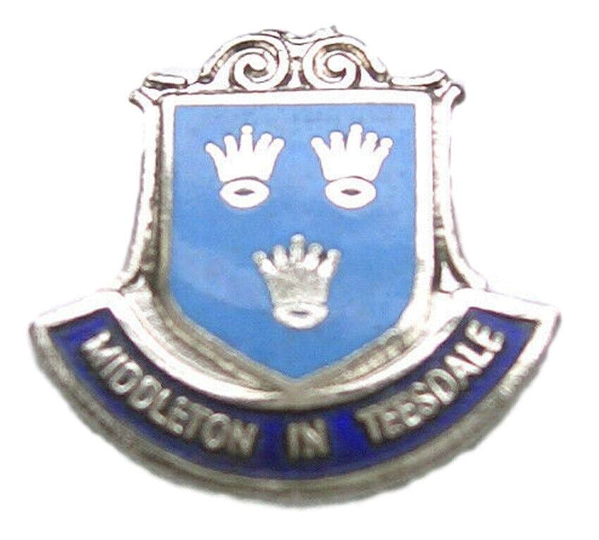 Middleton In Teesdale Quality Enamel Lapel Pin Badge image 0