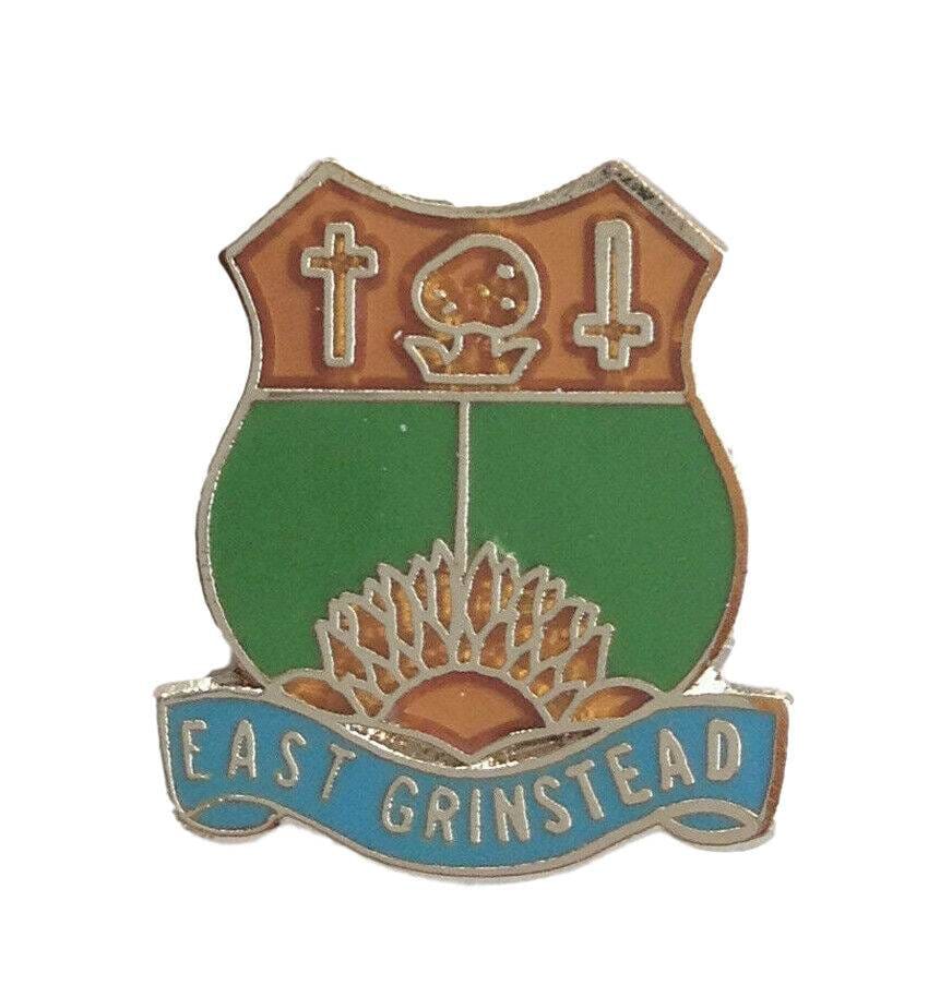 East Grinstead Sussex England Quality Enamel Lapel Pin Badge image 0
