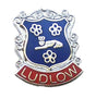 Ludlow South Shropshire England Quality Enamel Lapel Pin Badge image 0