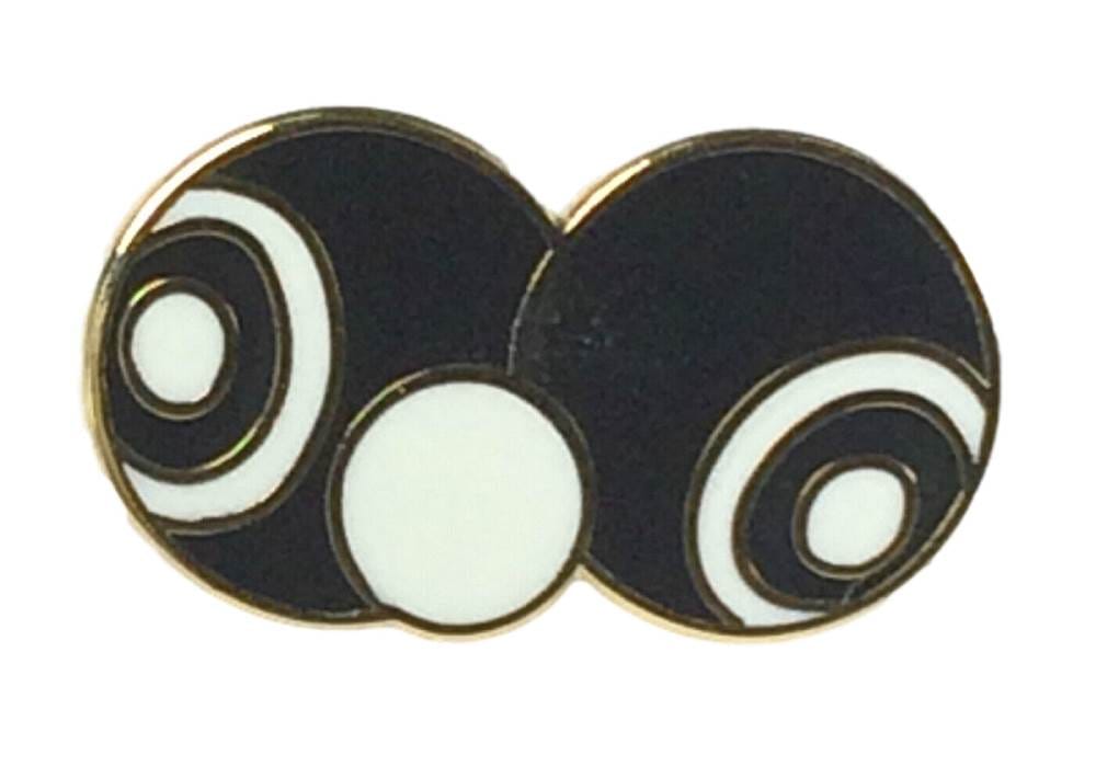Crown Green - Carpet or Lawn Bowls & Jack Quality enamel lapel pin badge image 0