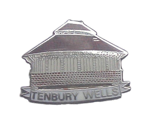 Tenbury Wells Quality Enamel Lapel Pin Badge image 0