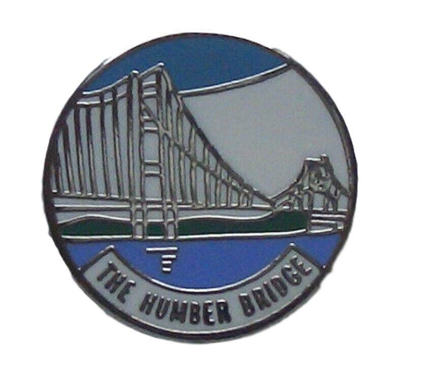 The Humber Bridge Quality Enamel Lapel Pin Badge image 0