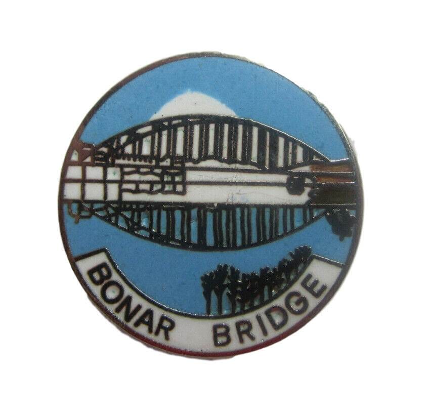 Bonar Bridge Quality Enamel Lapel Pin Badge image 0
