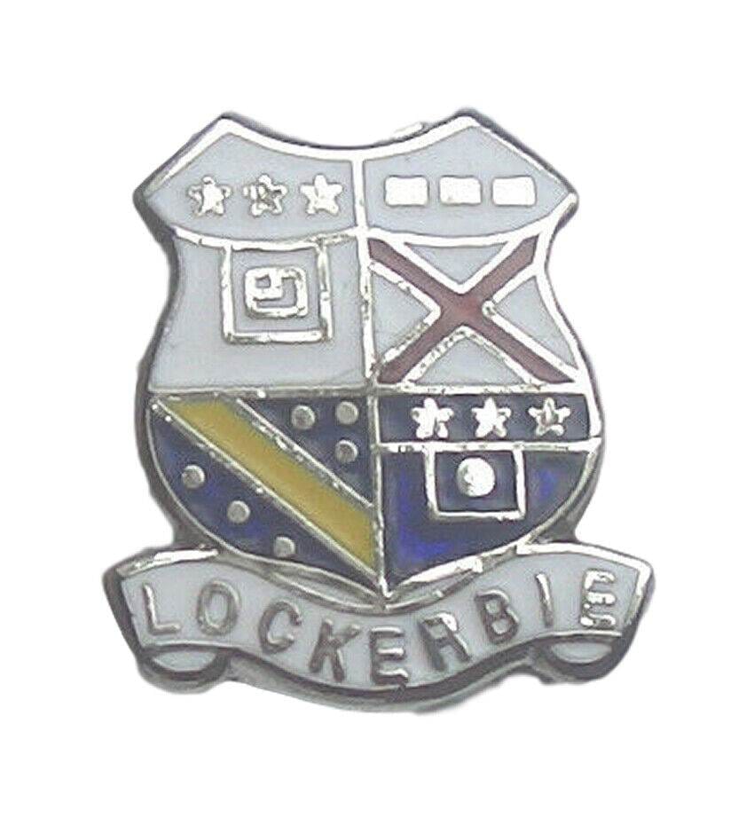 Lockerbie Quality Enamel Lapel Pin Badge image 0