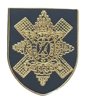 The Black Watch Royal Regiment - MOD Military Approved Army Enamel Badge image 0