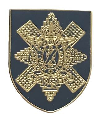 The Black Watch Royal Regiment - MOD Military Approved Army Enamel Badge image 0
