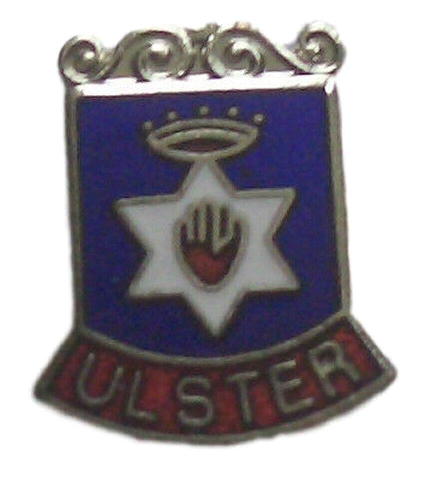Ulster Town Crest Coat Of Arms Quality Enamel Lapel Pin Badge image 0