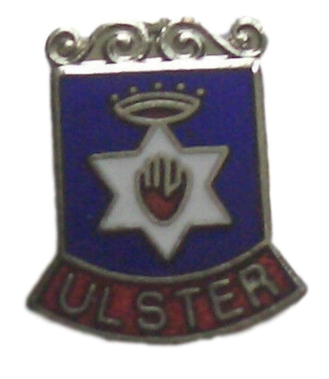 Ulster Town Crest Coat Of Arms Quality Enamel Lapel Pin Badge image 0