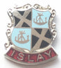 Islay Small Quality enamel lapel pin badge T193 image 0