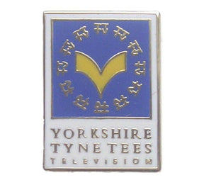 Yorkshire Tyne Tees Television Quality Enamel Lapel Pin Badge image 0