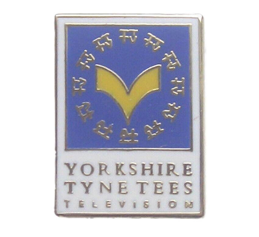 Yorkshire Tyne Tees Television Quality Enamel Lapel Pin Badge image 0