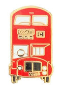British London Double Decker Bus Quality enamel lapel pin badge P137 image 0