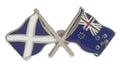 Scotland & Australia Flags Friendship Courtesy Enamel Lapel Pin Badge T179 image 0