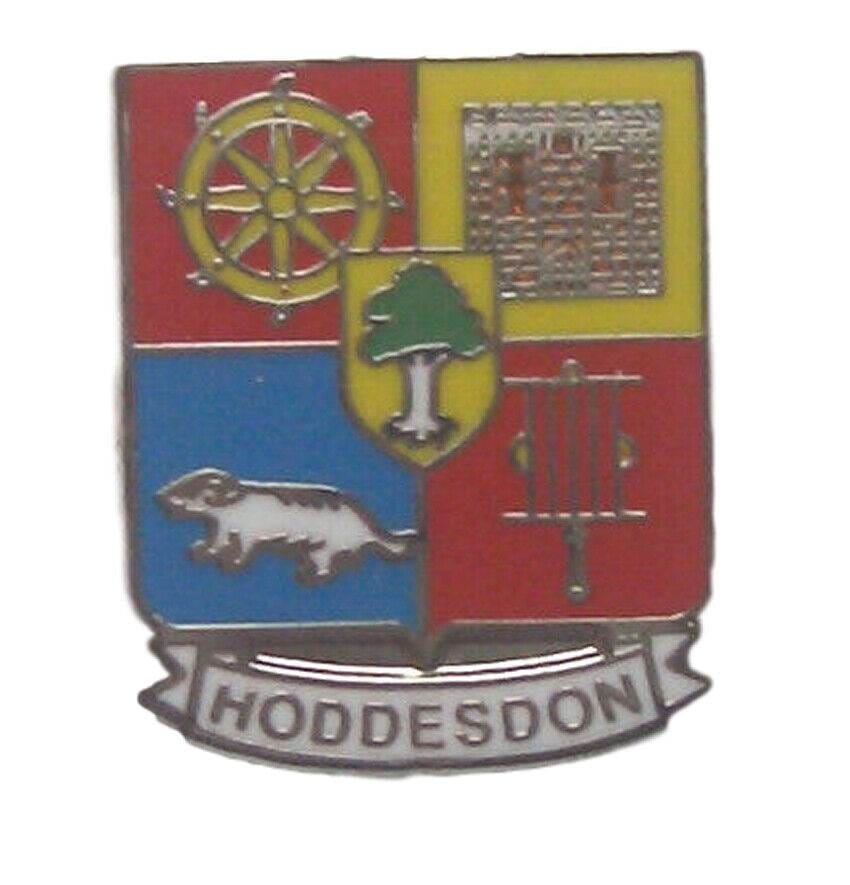 Hoddesdon Quality Enamel Lapel Pin Badge image 0