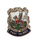 Port Talbot Wales Quality Enamel Lapel Pin Badge image 0