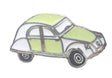 Citreon 2CV Yellow Motorcar Quality Enamel Lapel Pin Badge image 0