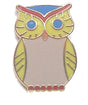 WISE OWL BIRD OF PREY QUALITY HARD ENAMEL LAPEL PIN BADGE image 0