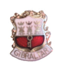 Gibraltar Crest Quality Enamel Lapel Pin Badge image 0