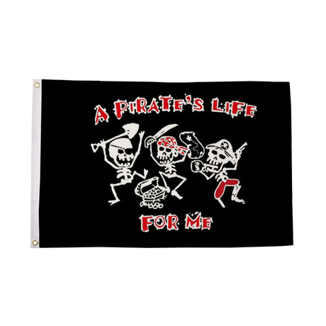 Flagmania A Pirates Life 5ft x 3ft Polyester Flag