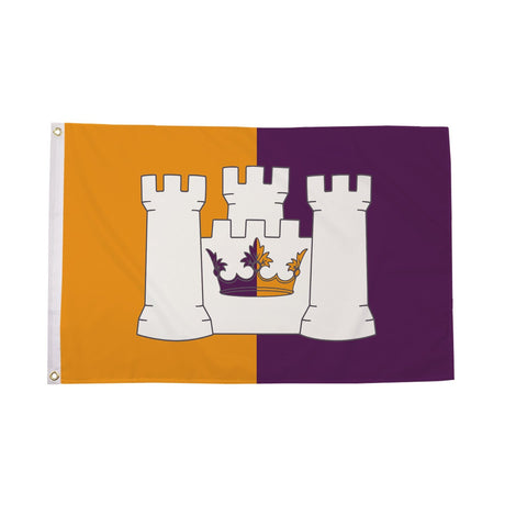 Flagmania Aberdeenshire 5ft x 3ft Polyester Flag
