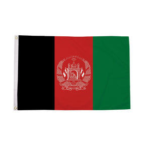 Flagmania Afghanistan New 5ft x 3ft Polyester Flag