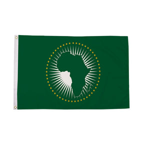 Flagmania African Union 5ft x 3ft Polyester Flag