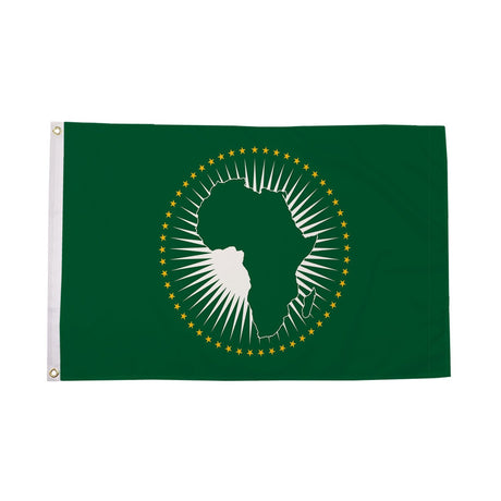 Flagmania African Union 5ft x 3ft Polyester Flag