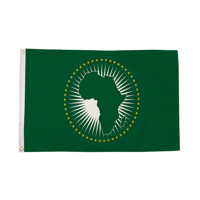 Flagmania African Union 5ft x 3ft Polyester Flag