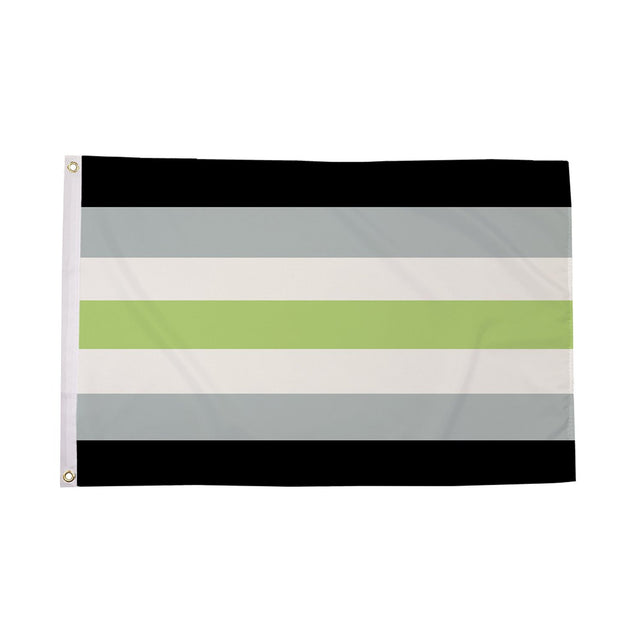 Flagmania Agender 3ft x 2ft Polyester Flag on white background