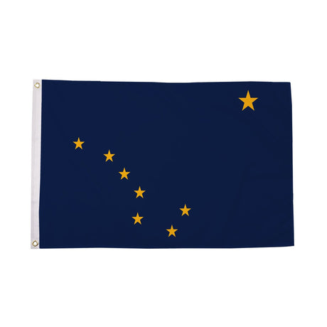 Flagmania Alaska 5ft x 3ft Polyester Flag