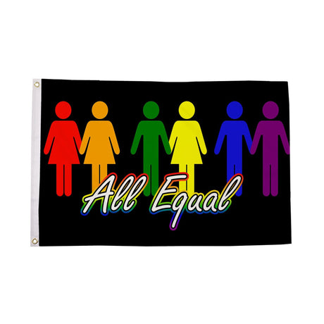 Flagmania All Equal 5ft x 3ft Polyester Flag