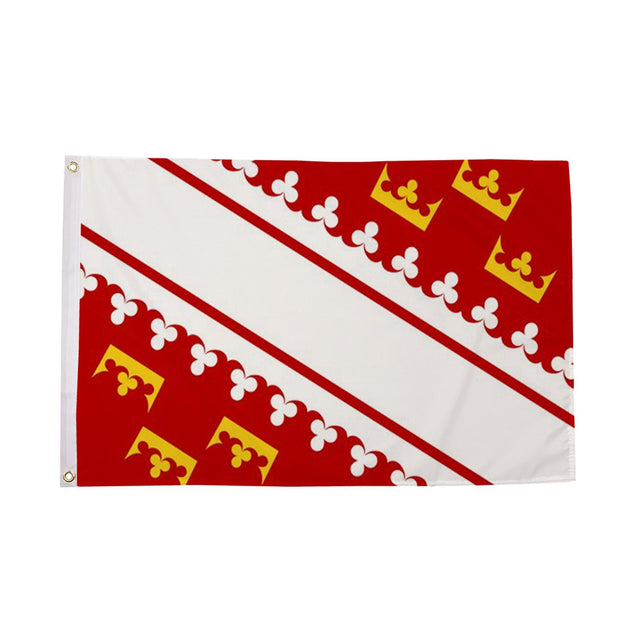 Flagmania Alsace 5ft x 3ft Polyester Flag