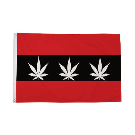 Flagmania Amsterdam Marijuana 5ft x 3ft Polyester Flag