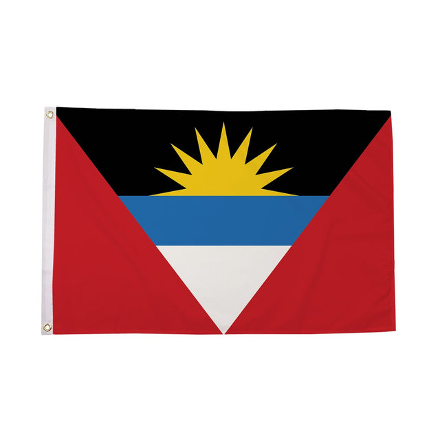 Flagmania Antigua and Barbuda 8ft x 5ft polyester flag