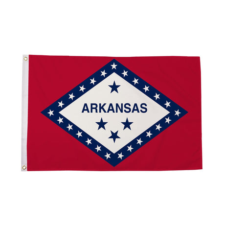 Flagmania Arkansas 5ft x 3ft Polyester Flag