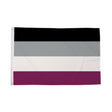 Flagmania Asexual 3ft x 2ft Polyester Flag on white background