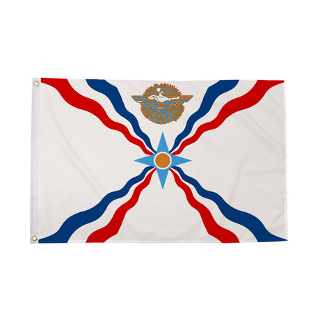 Flagmania Assyrian 5ft x 3ft (150cm x 90cm) Flag 5ft x 3ft Polyester Flag