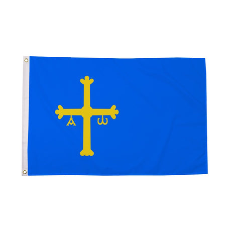 Flagmania Asturias 5ft x 3ft Polyester Flag