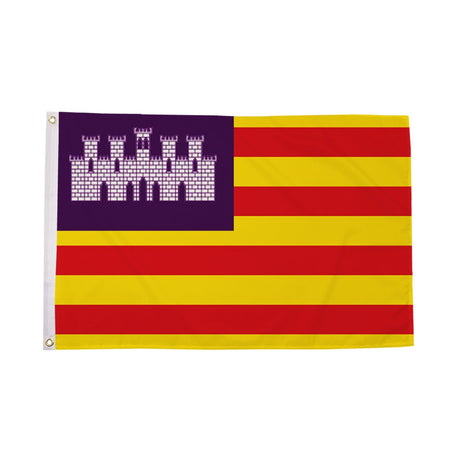 Flagmania Balearic Islands 5ft x 3ft Polyester Flag