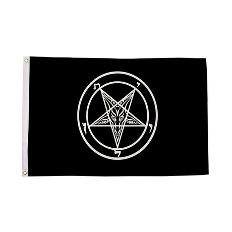 Flagmania Baphomet Church of Satan 5ft x 3ft Polyester Flag