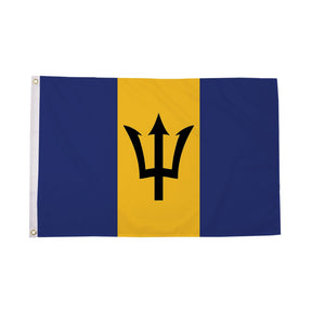 Flagmania Barbados 8ft x 5ft polyester flag