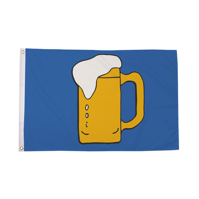 Flagmania Beer 8ft x 5ft polyester flag