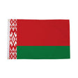 Flagmania Belarus 3ft x 2ft Polyester Flag on white background