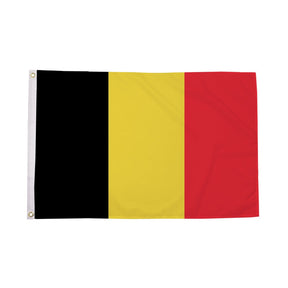 Flagmania Belgium 8ft x 5ft polyester flag