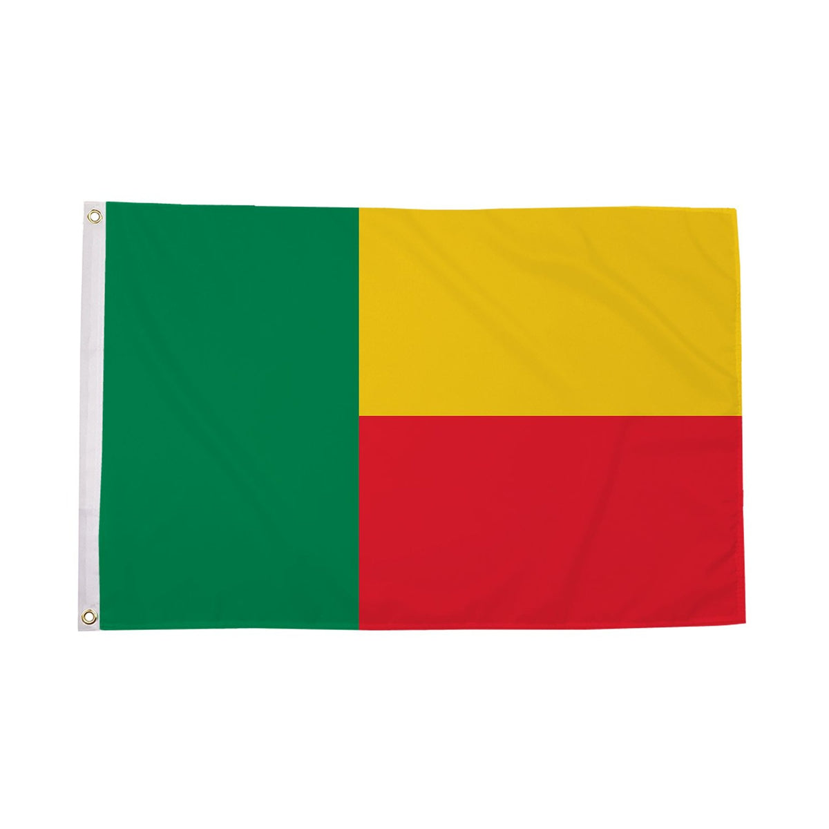 Flagmania Benin 8ft x 5ft polyester flag
