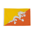 Flagmania Bhutan 8ft x 5ft polyester flag