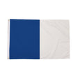 Flagmania Blue and White Irish County 3ft x 2ft Polyester Flag on white background