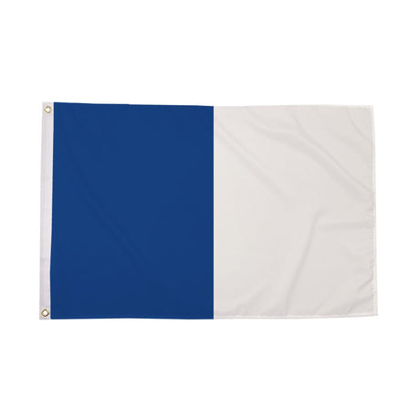 Flagmania Blue and White Irish County 8ft x 5ft polyester flag