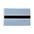 Flagmania Botswana 3ft x 2ft Polyester Flag on white background