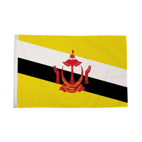 Flagmania Brunei 8ft x 5ft polyester flag